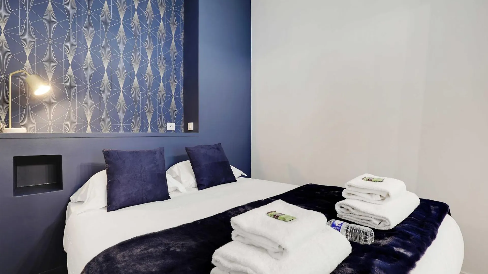 Modern Apartment 1Br- 4P Le Marais Quarter Paris 0*,